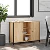 vidaXL Sideboard Sonoma Oak 100x35x70 cm Engineered Wood