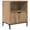 vidaXL Bedside Cabinet Artisan oak 49 x 36 x 61 cm Engineered wood
