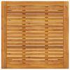 vidaXL Garden Table 85x85x74 cm Solid Acacia Wood