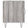 vidaXL Bedside Cabinet Grey Sonoma 40x40x50 cm Engineered Wood