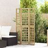 vidaXL Outdoor Privacy Screen Brown 120 x 180 cm Impregnated pine wood