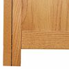 vidaXL Wardrobe with Storage with Door Brown Engineered wood