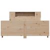 vidaXL Bed Frame without Mattress 140x200 cm Solid Wood Pine