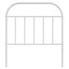 vidaXL Metal Headboard White 90 cm