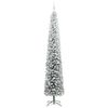 vidaXL Artificial Christmas Tree with 300 LEDs with Stand Green 270 cm