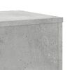 vidaXL Plant Stands 2 pcs Concrete Grey 30x30x70 cm Engineered wood