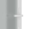 vidaXL Interior Door 102.5x201.5 cm White Matt Glass and Aluminium