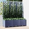 vidaXL Garden Blue Grey 120 x 40 x 136 cm