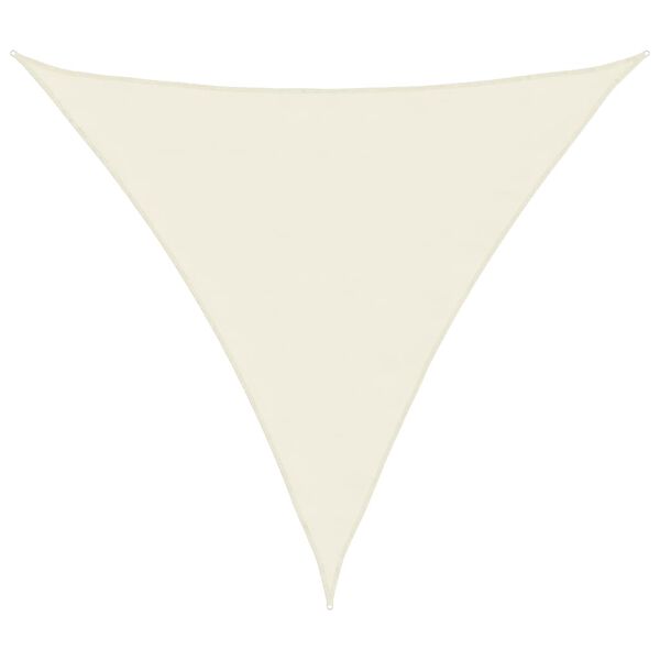 vidaXL Sun Shade Sail Cream 2x2x2 m 100% Polyester Oxford