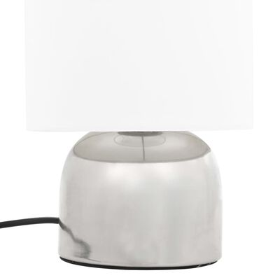 vidaXL Table Lamps 2 pcs Touch Button White E14