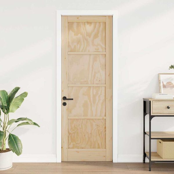 vidaXL Interior Door ORKDAL Brown 73.5 x 211 cm Plywood