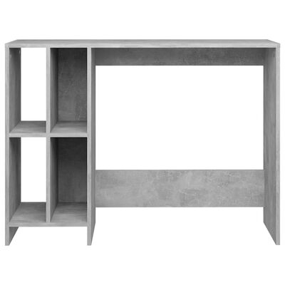 vidaXL Notebook Desk Concrete Grey 102.5x35x75 cm Engineered Wood