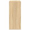 vidaXL Book Cabinet Sonoma Oak 60x30x71.5 cm Engineered Wood