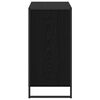 vidaXL Sideboard Black Oak 79 x 36 x 75.5 cm Engineered Wood