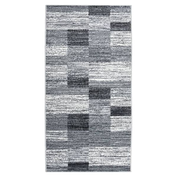 vidaXL Runner Rug BCF Grey 80x150 cm