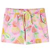 vidaXL Kids'Shorts with Drawstring Soft Pink 116