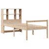 vidaXL Bookcase Bed without Mattress 90x200 cm Solid Wood Pine