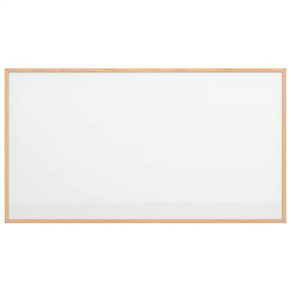 vidaXL Magnetic Whiteboard with Solid Pine Wood Frame 100x55 cm