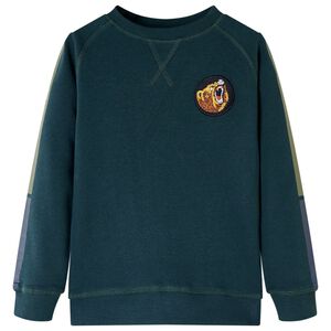 vidaXL Kids' Sweatshirt Moss Green 116