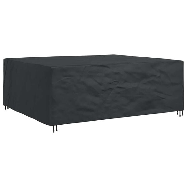 vidaXL Furniture Cover Plain Black 300 x 250 x 70 cm 210D