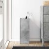 vidaXL Umbrella Stand Concrete Grey 25 x 24.5 x 64 cm Engineered Wood