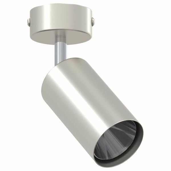vidaXL Ceiling Spotlight with Spotlights Nickel 6 x 6 x 16 cm Metal