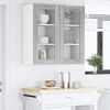 vidaXL Hanging Cabinet Grey Sonoma 40 x 31 x 80 cm Engineered Wood