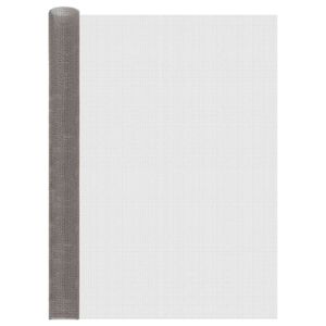 vidaXL Mesh Screen 120 x 200 cm 3 Mesh Stainless Steel 201 Silver