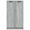 vidaXL Shoe Cabinet Grey Sonoma 59x35x100 cm Engineered Wood