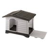 Ferplast Doghouse Villa 90 Grey 88x72x65 cm 87255099