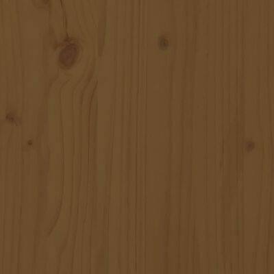 vidaXL Sun Loungers 2 pcs Honey Brown 199.5x60x74 cm Solid Wood Pine