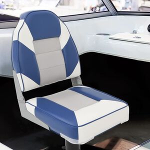 vidaXL Foldable Boat Seats 2pcs with High Back 39x43x58 cm