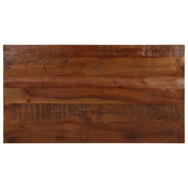 vidaXL Table Top 100x50x3.8 cm Rectangular Solid Wood Reclaimed
