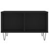 vidaXL Coffee Table Black 60x50x36.5 cm Engineered Wood