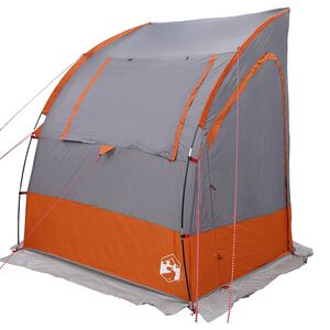 vidaXL Tailgate Tent -Person 194 x 180 x 210 cm Grey and Orange