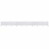 vidaXL Wind Screen | Sand White | Non-woven fabric, wood | Large | Collapsible