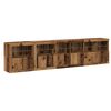 vidaXL LED Sideboard Old Wood 283 x 37 x 67 cm Engineered Wood