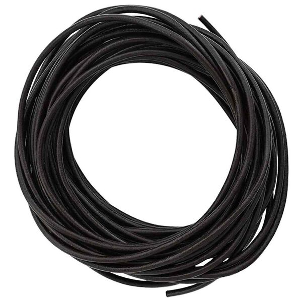 vidaXL Leather Cord Dark Brown &Oslash;3 mm x 50 m Leather