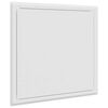 vidaXL Access Panel White 33.5 x 33.5 x 3 cm Steel