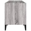 vidaXL Record Cabinet Grey Sonoma 74.5x38x48 cm Engineered Wood