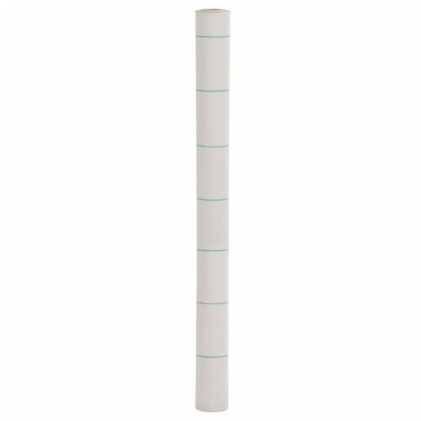 vidaXL Weed Membrane White 1.5x50 m PP