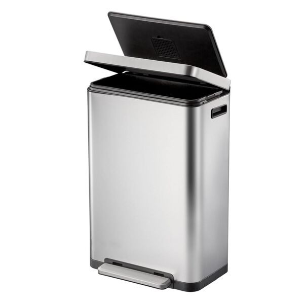 EKO Pedal Bin X-Cube 30 L Matte Silver