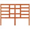 vidaXL Headboard Wax Brown 135 cm Solid Wood Pine