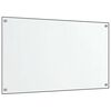 vidaXL Kitchen Backsplashes 2 pcs Transparent 70x60 cm Tempered Glass