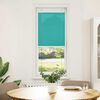 vidaXL Pleated Blind Petrol Green 50x150 cm Fabric Width 49.4 cm Polyester