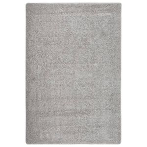 vidaXL Shaggy Rug Light Grey 140x200 cm Anti Slip