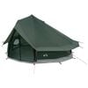 vidaXL Tipi Tent Army Green 700 x 700 x 395 cm Polyester and Steel