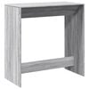 vidaXL Bar Table Grey Sonoma 102x50x103,5 cm Engineered Wood