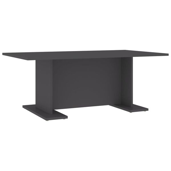 vidaXL Coffee Table Grey 103.5x60x40 cm Engineered Wood