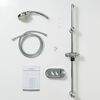 SCH&Uuml;TTE Shower Rail Set FRESH Chrome